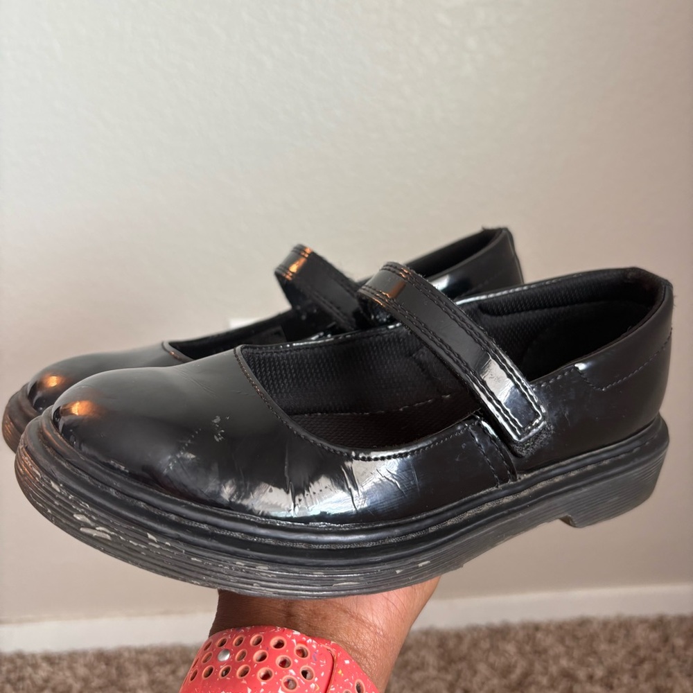 Dr. Martens Maccy Mary Janes Black Patent Size 3